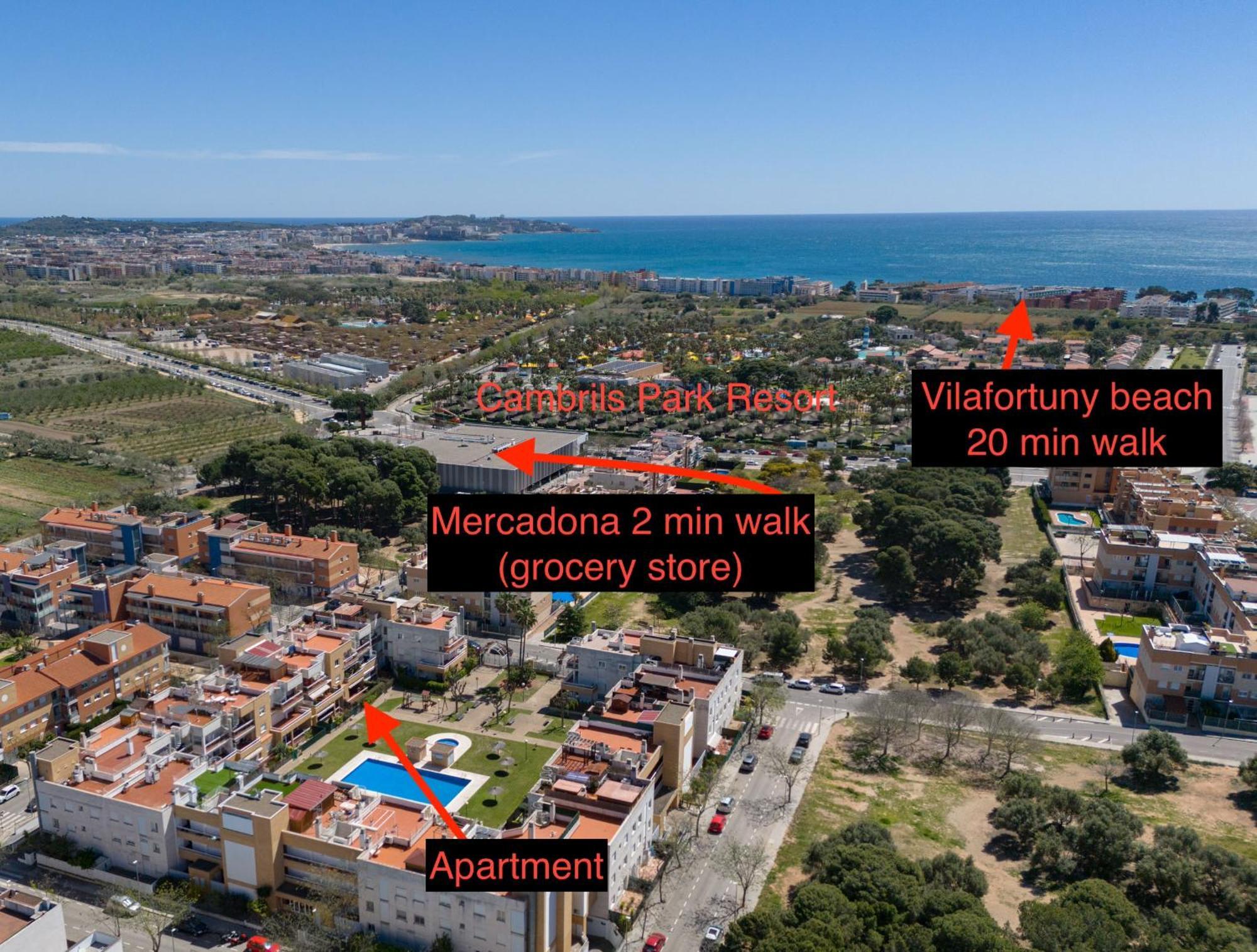 Apartament Cambrils Haven:2Br+2Bth+Wf+Pool Zewnętrze zdjęcie